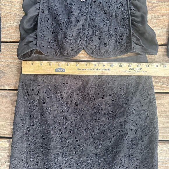 Feraud black 2 piece skirt set size S - Picture 5 of 7